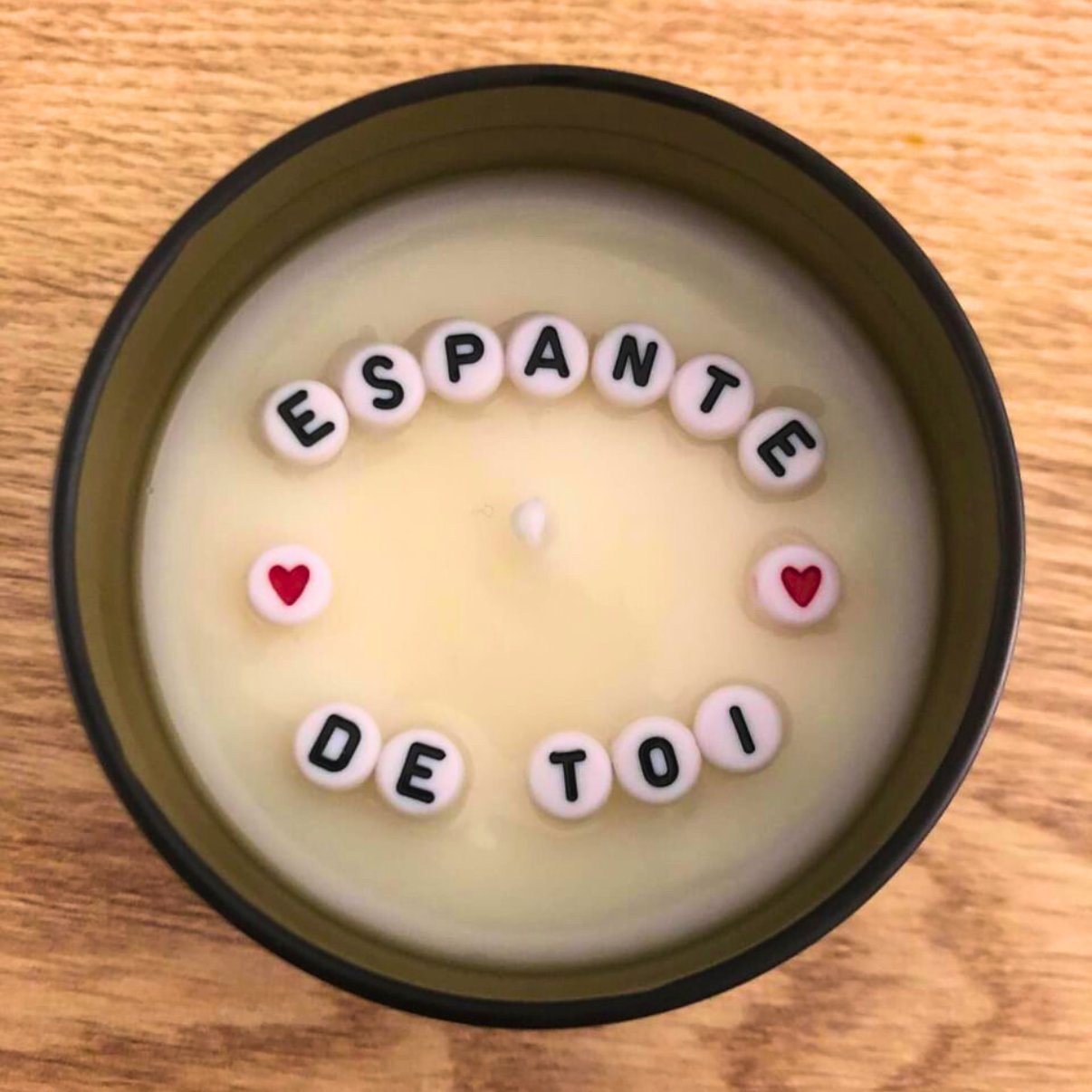 Bougie à message - Espanté de toi (90g)