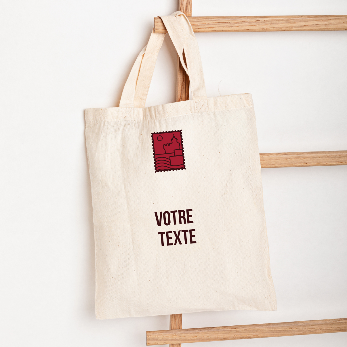 Tote-bag message libre personnalisé