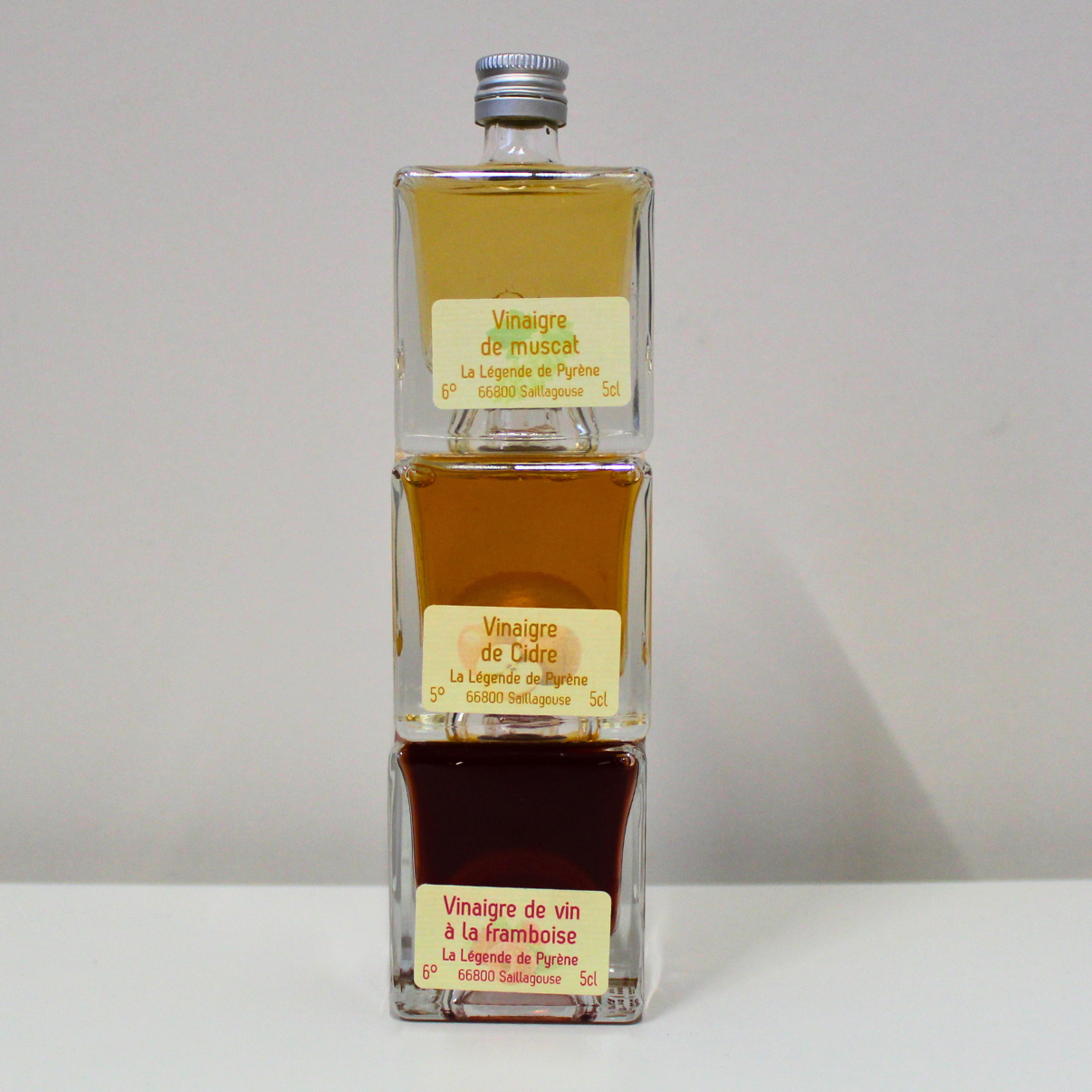 Trio de vinaigres