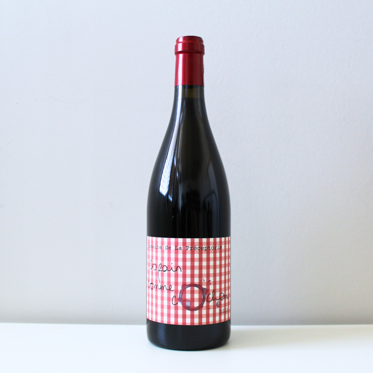 Vin rouge "copain comme cochon"