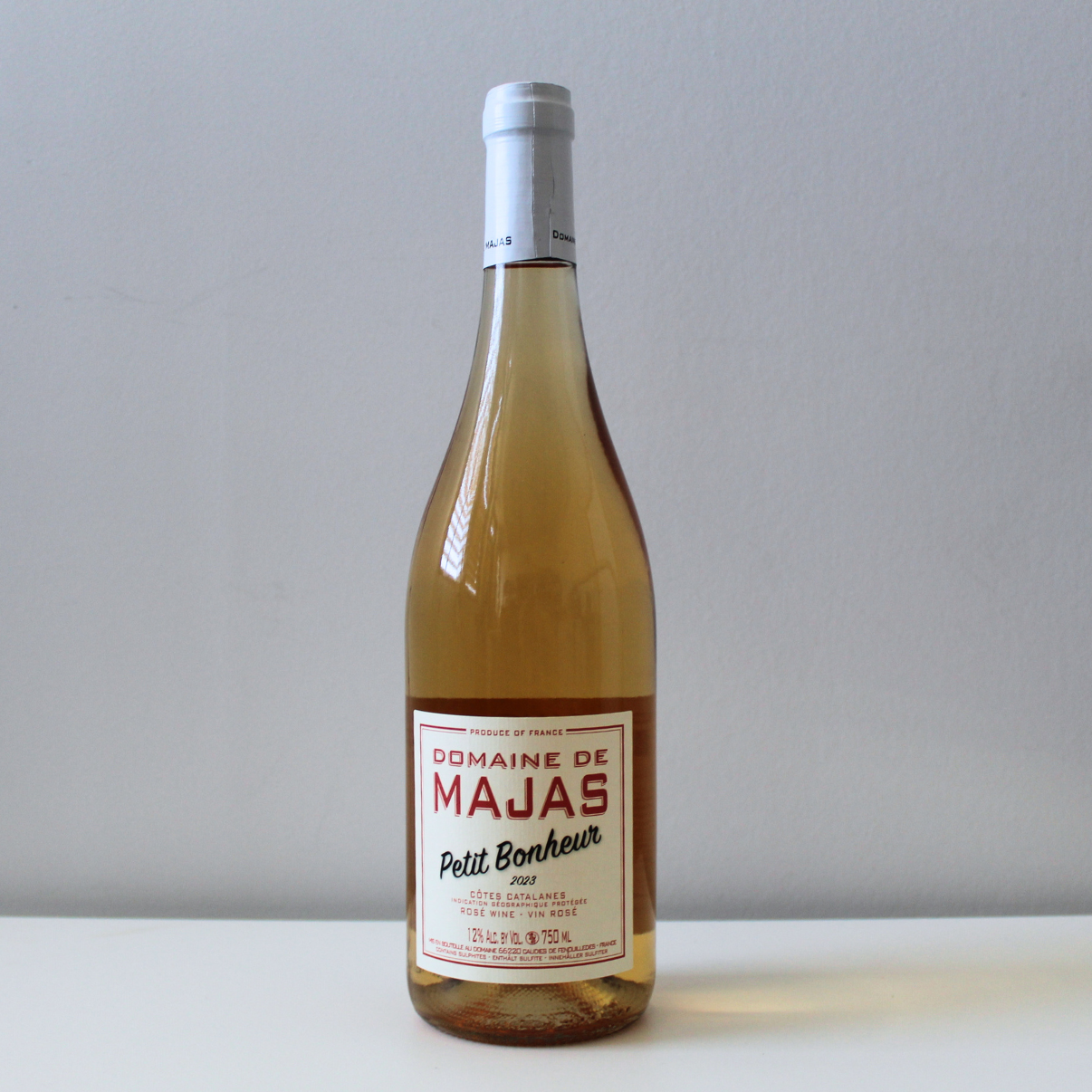 Vin rosé "Petit bonheur"