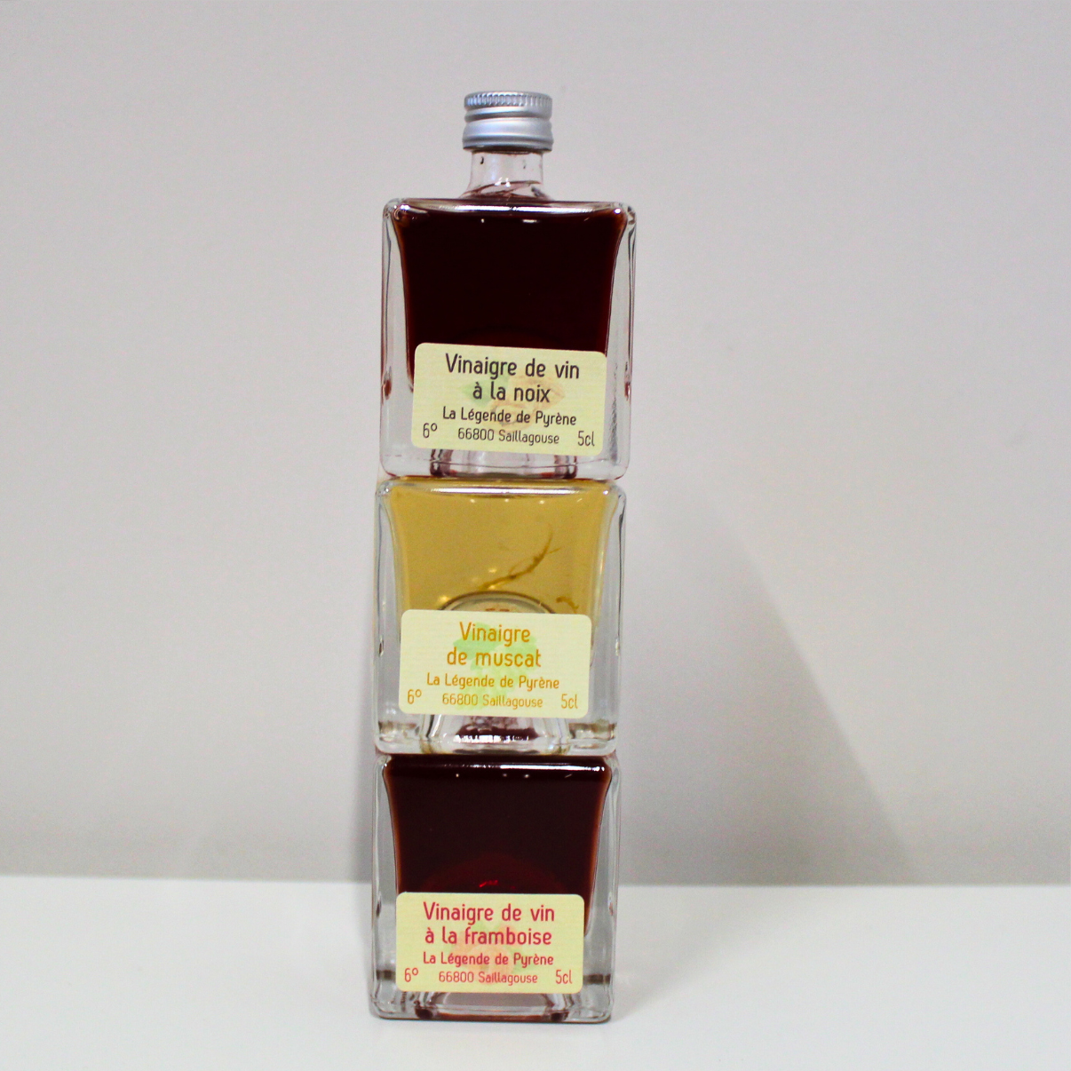 Trio de vinaigres