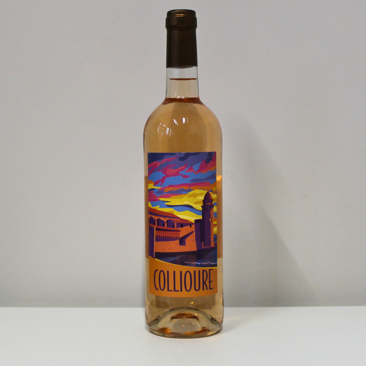 Vin rosé "Collioure"